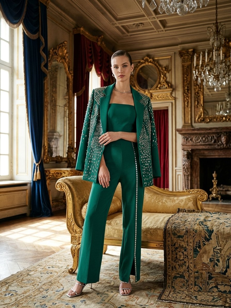 Emerald crystal co ord - Image 2