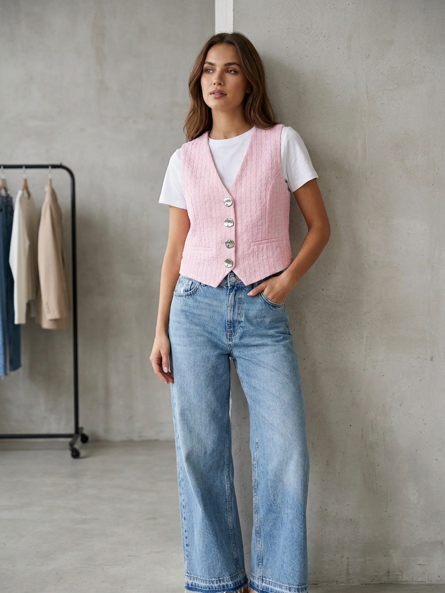 pink vest - Image 3