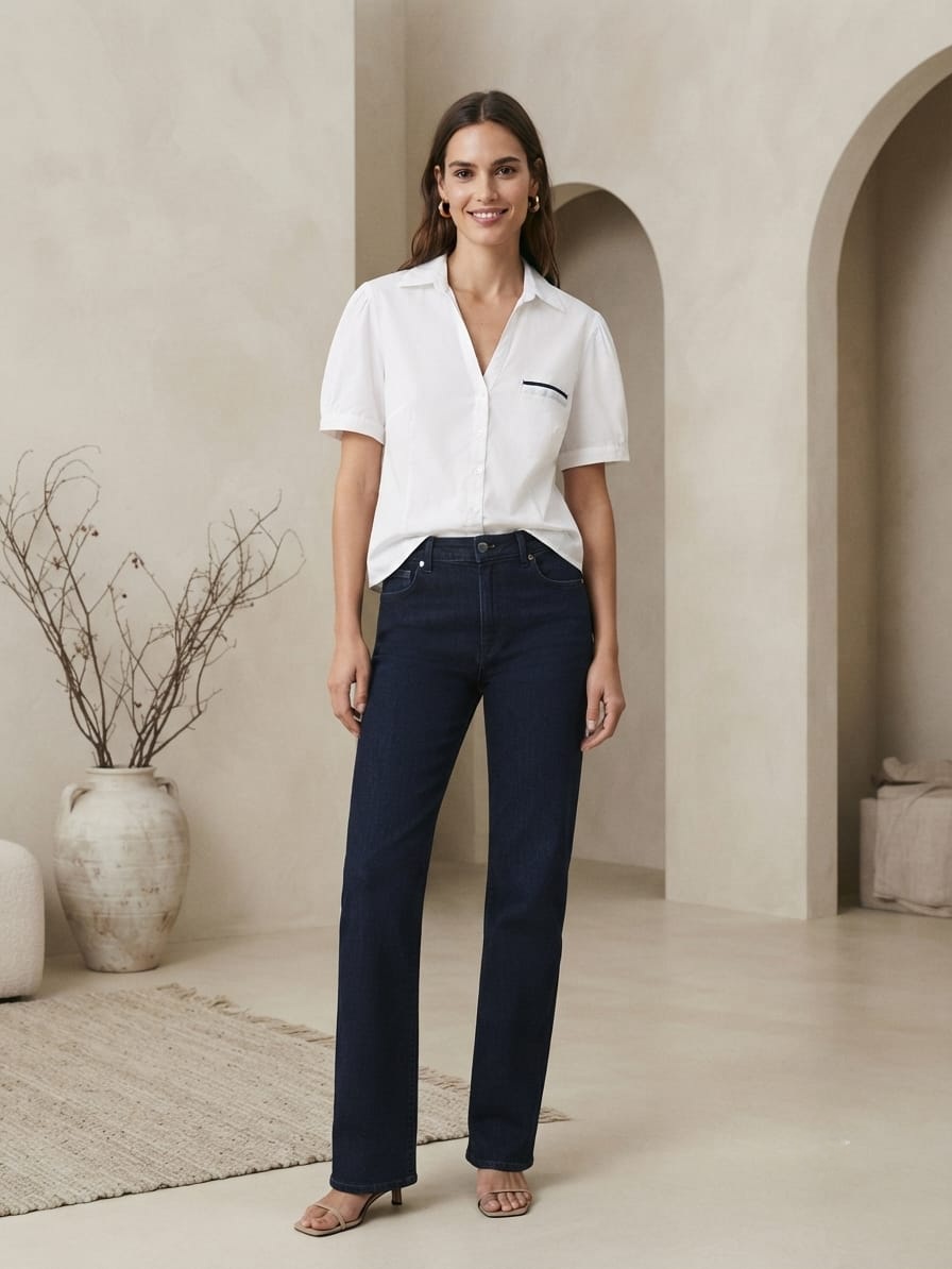 Pocket White Shirt - Image 2