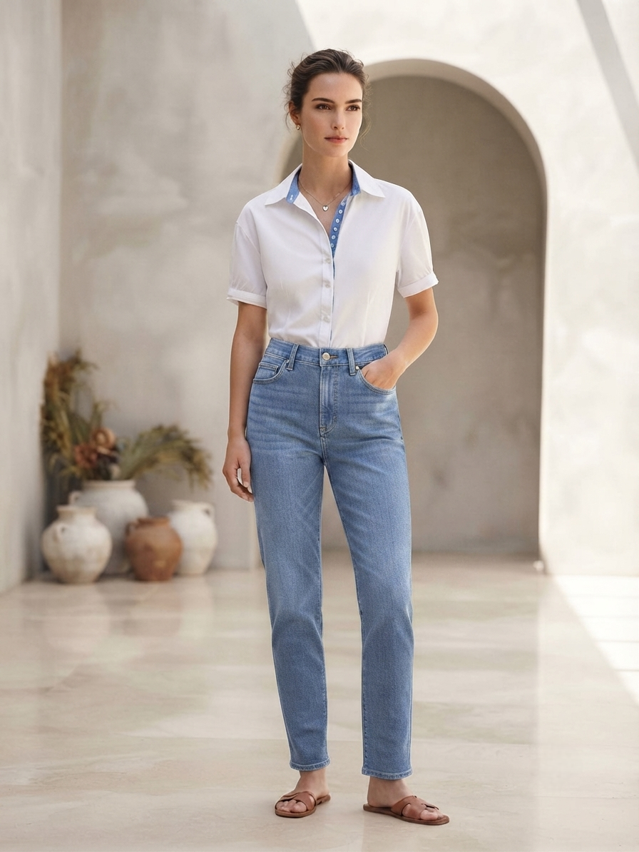 Shirt With Blue - Image 2