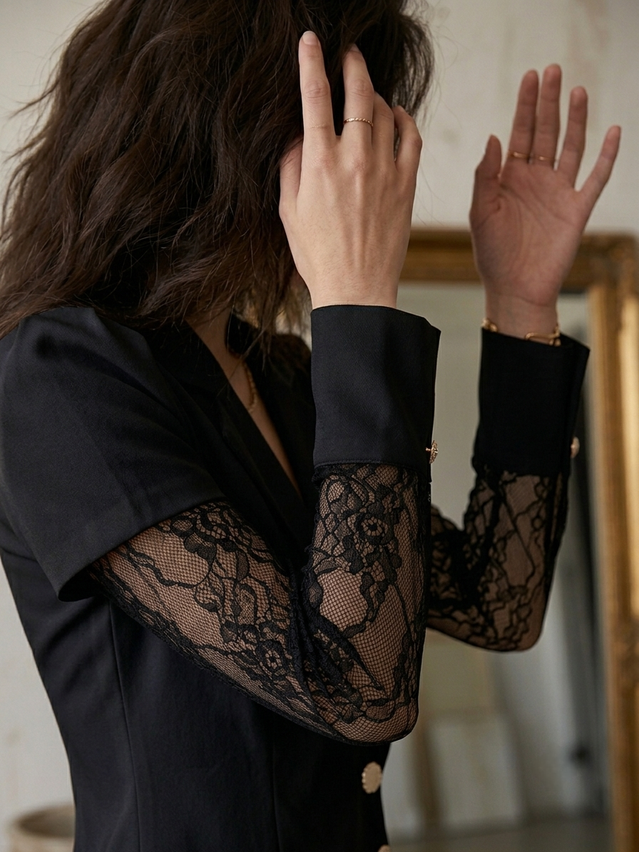 Blazer Dress Black - Image 3