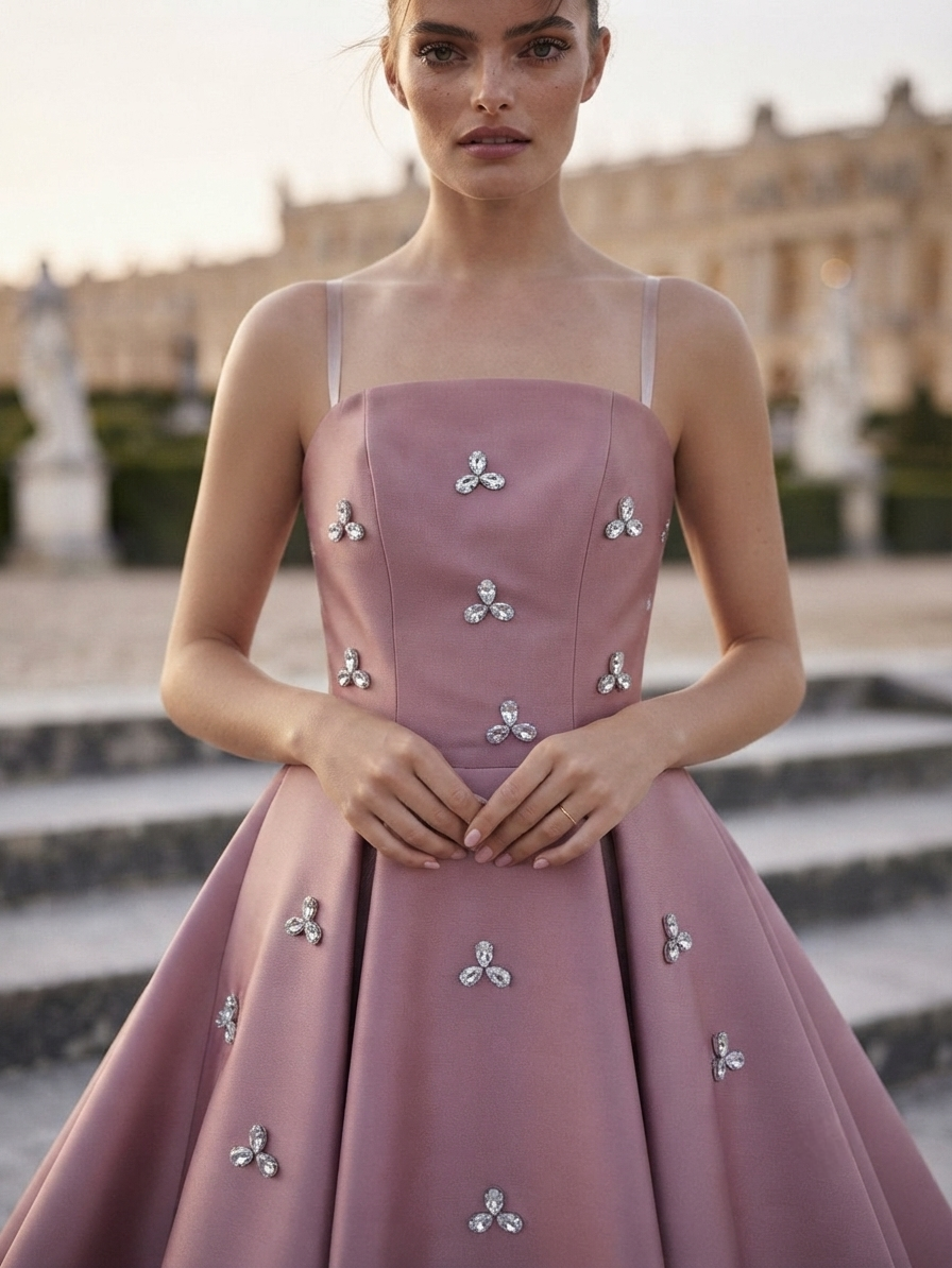 Exquisite Purple Gown - Image 3