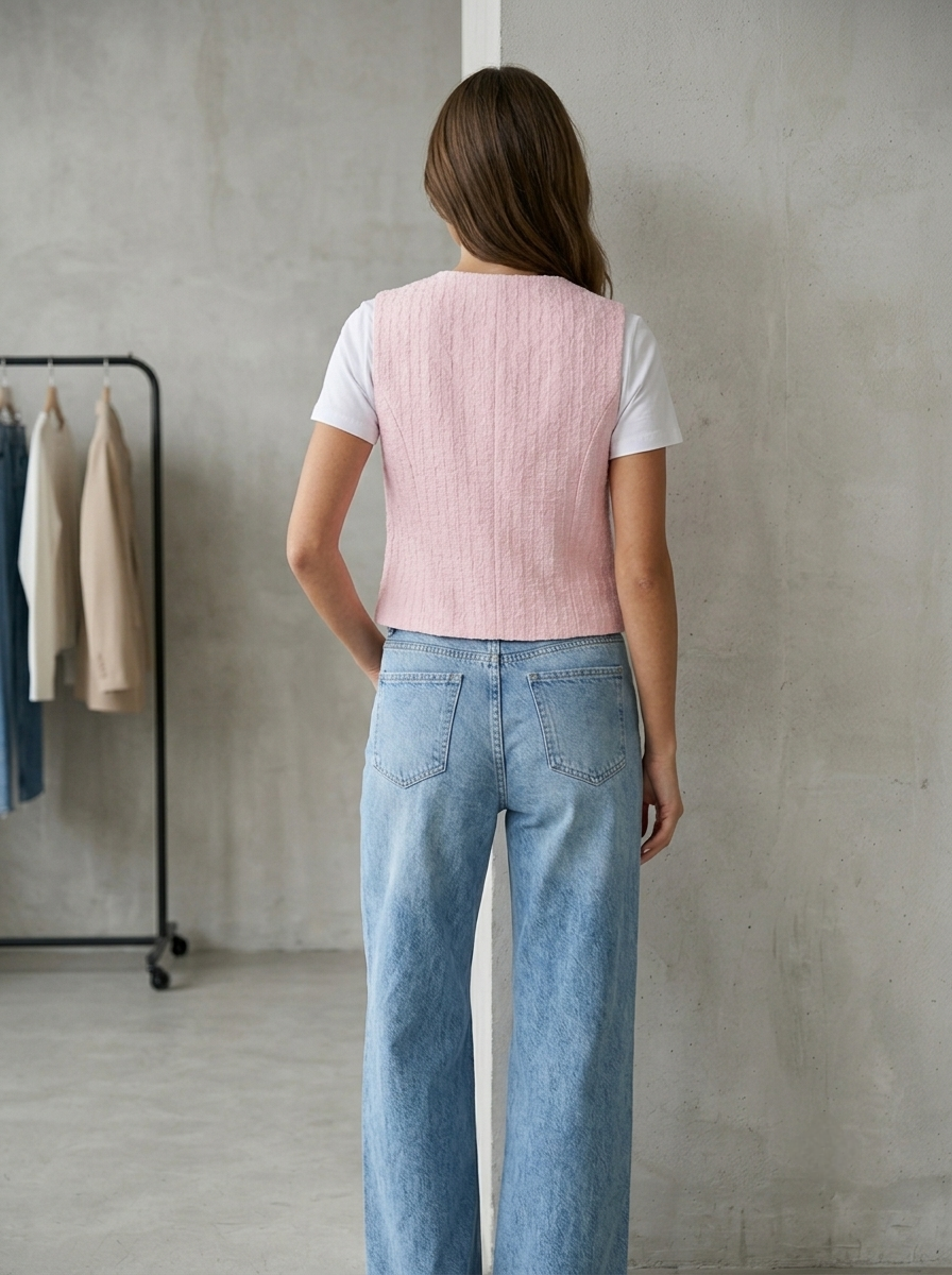 pink vest - Image 2