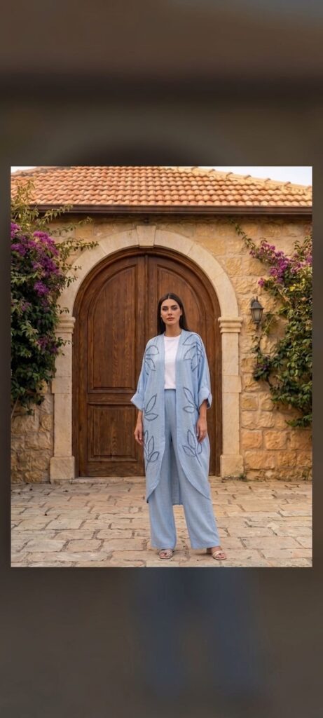 blue long set
