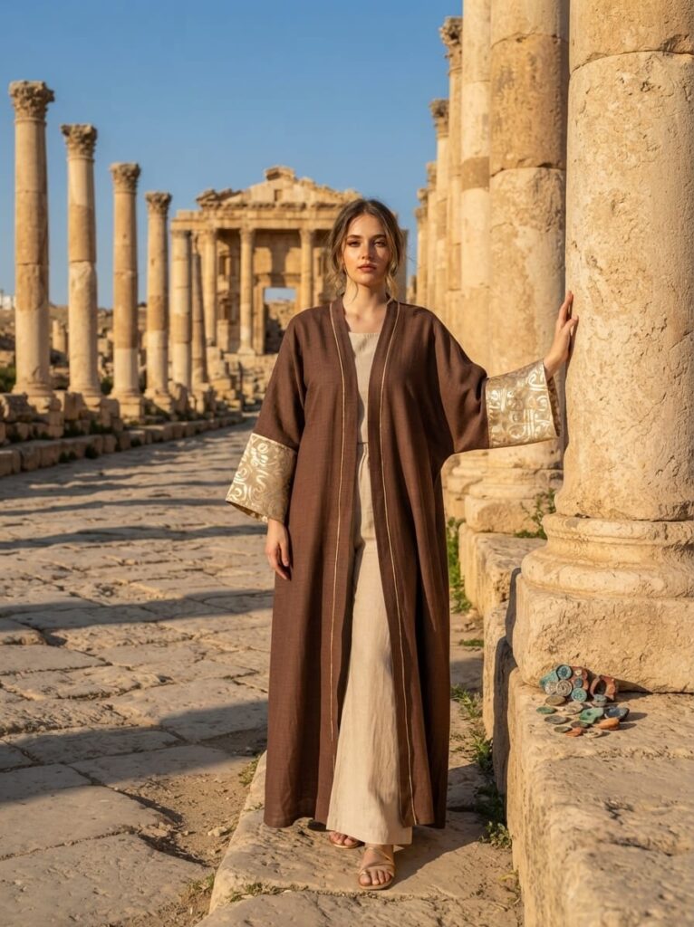 Brown abaya