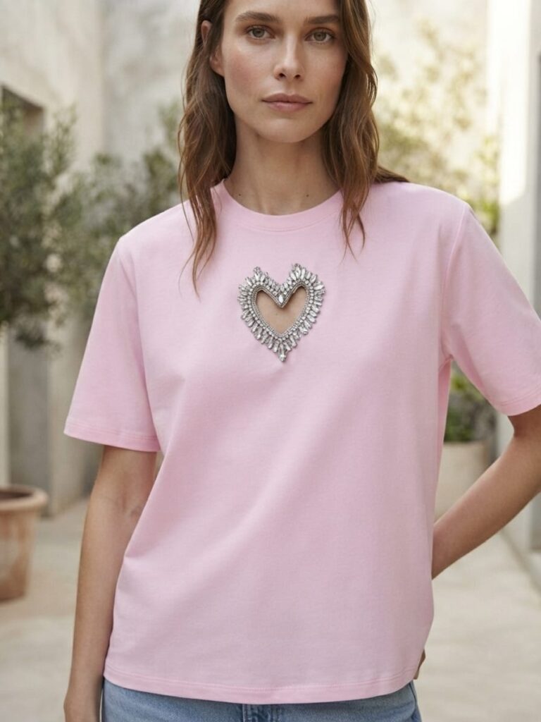 Heart Pink Tee