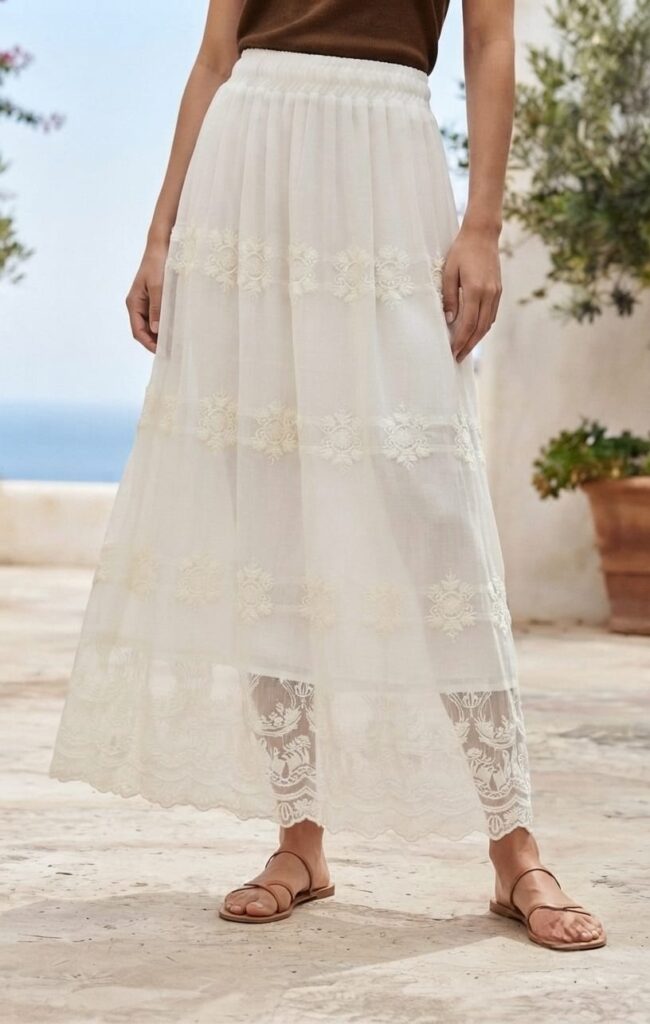 Lace Maxi Shirt