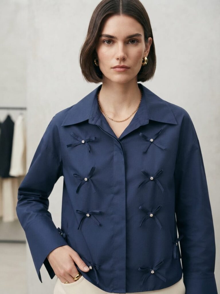 Shirt With Bows