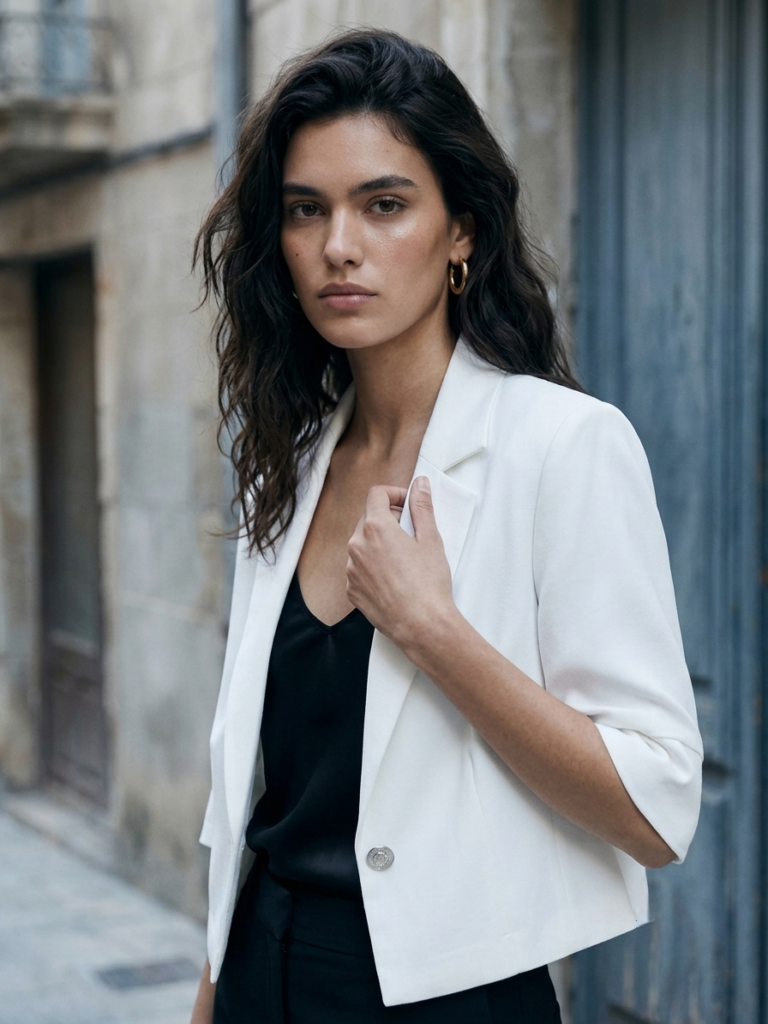 White Blazer