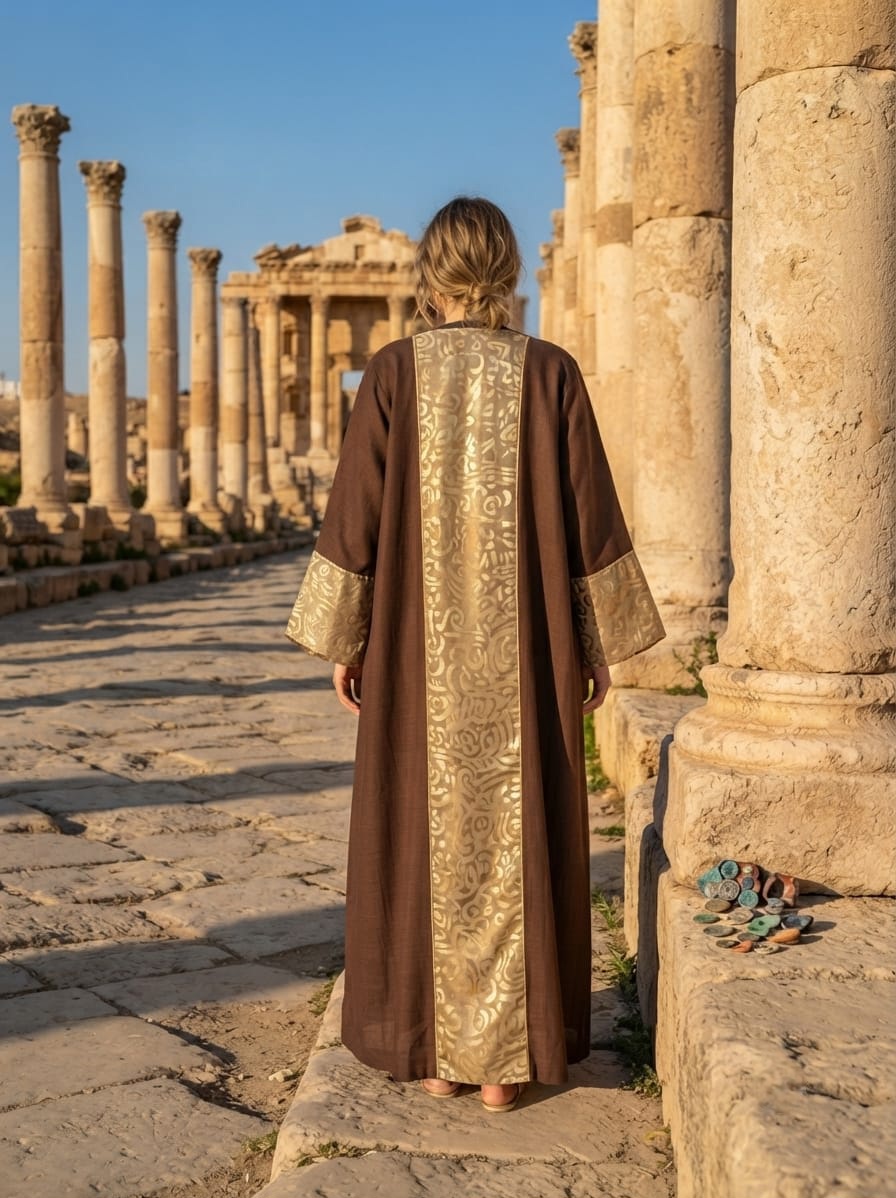Brown abaya - Image 2