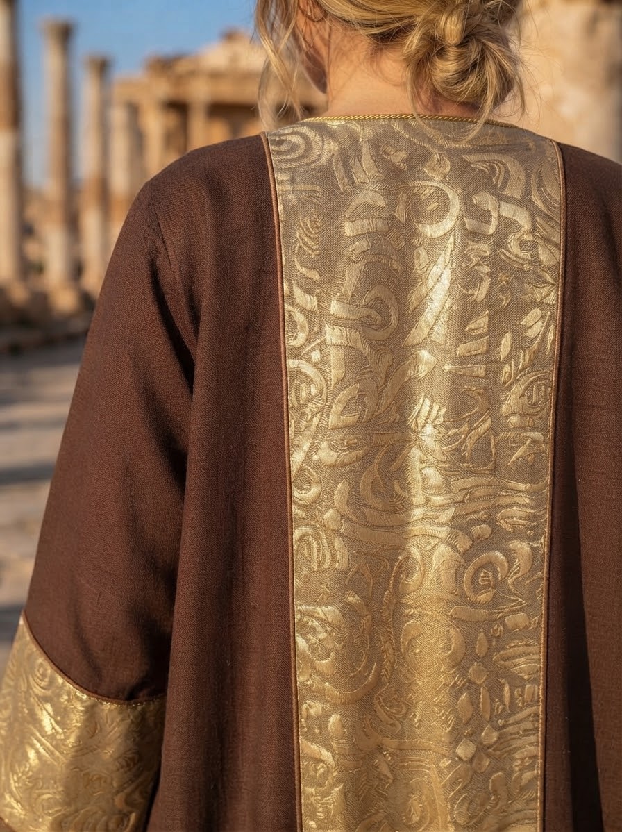 Brown abaya - Image 3